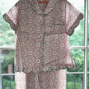 Brooks Avenue Floral Print Pajama Set